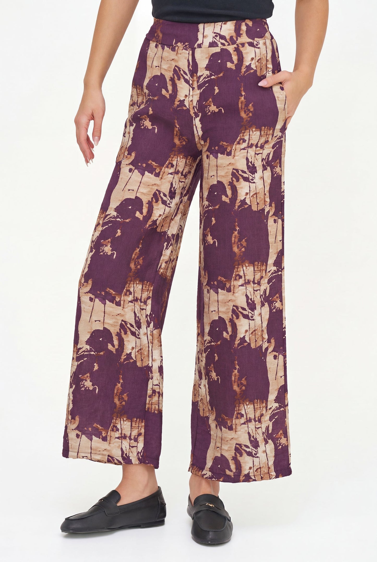 Pantalon tissé pour femme