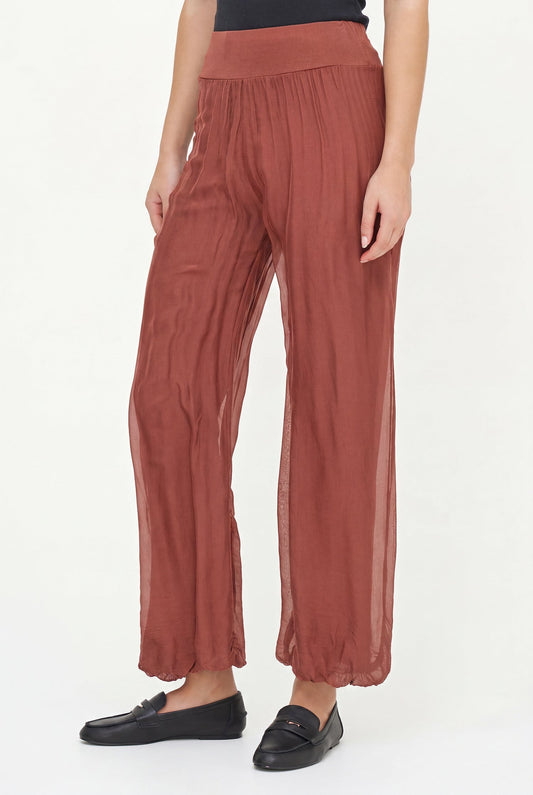 Pantalon tissé pour femme