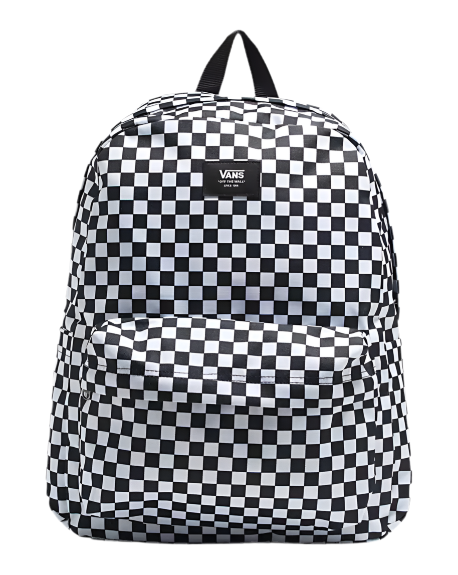 Vans 'Old Skool H20 Check' Backpack - Black/White