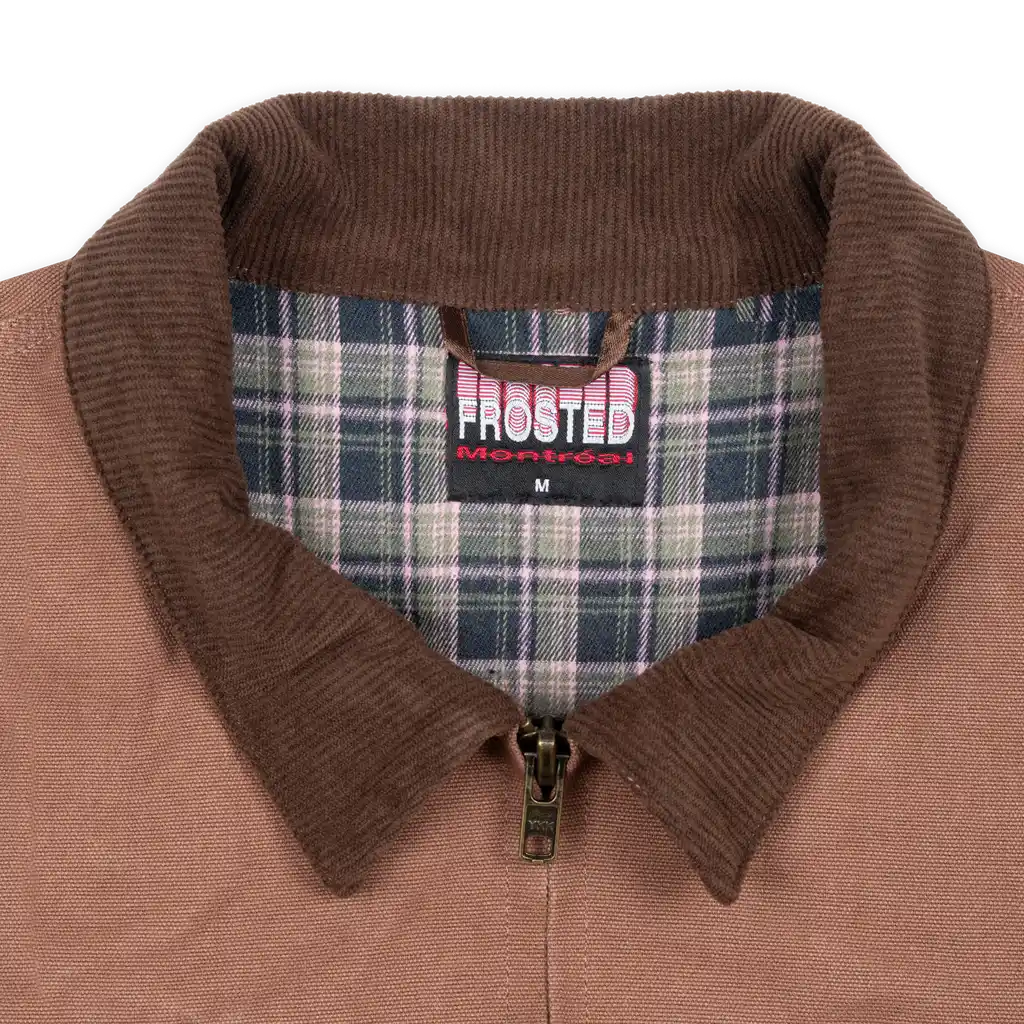 Frosted Skateboards Work Jacket - Brown