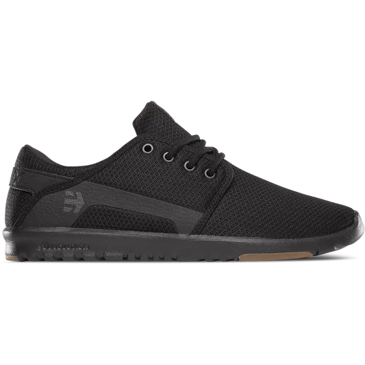 Etnies 'Scout' Shoes - Black/Black/Gum