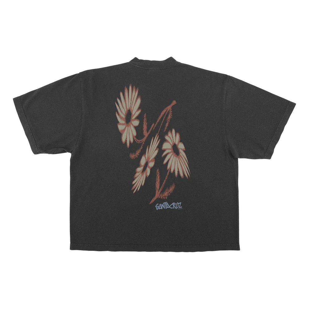 Santa Cruz 'Dizzy Daisy' Heavyweight Tee - Shadow (Women’s)