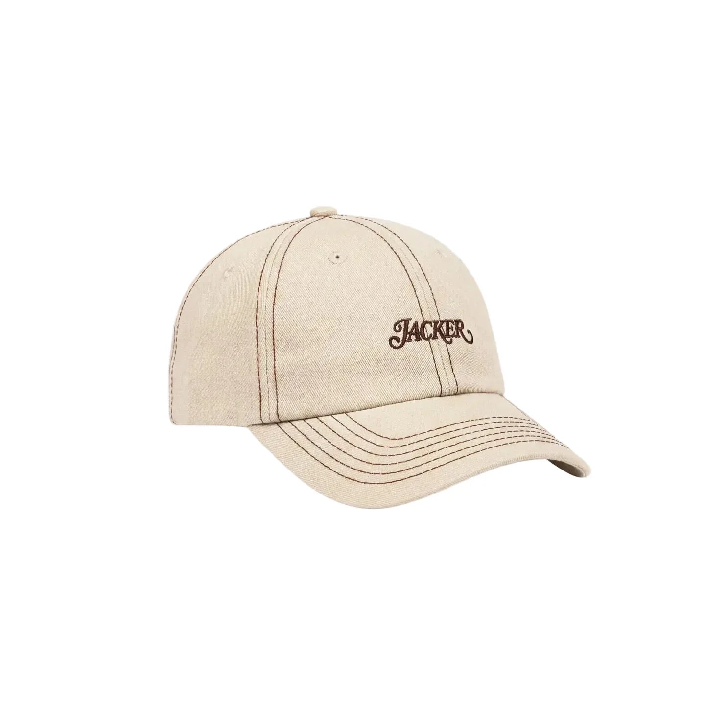 Jacker 'Classic' Strapback Cap - Beige