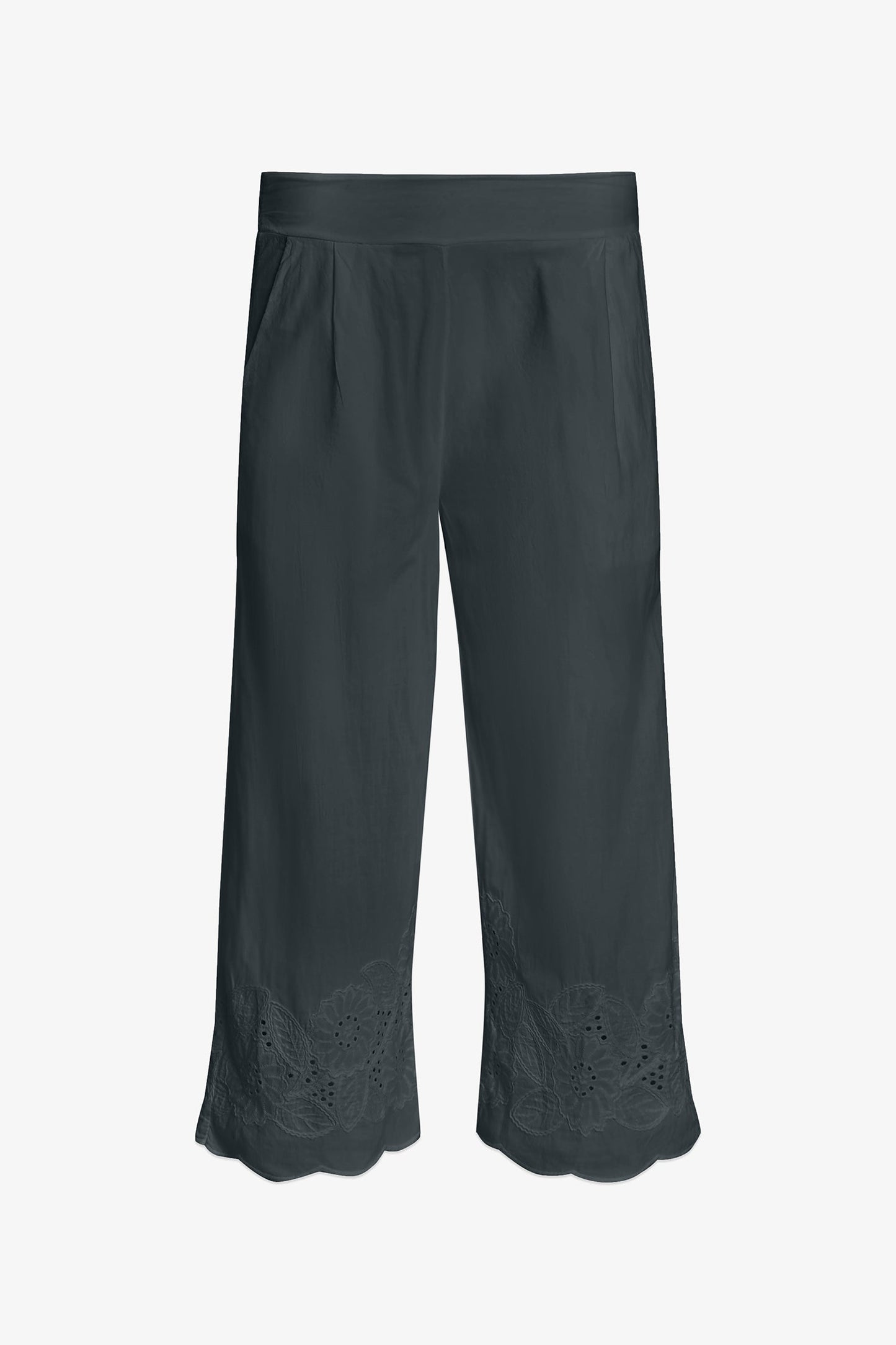Women's Woven Capri Trousers