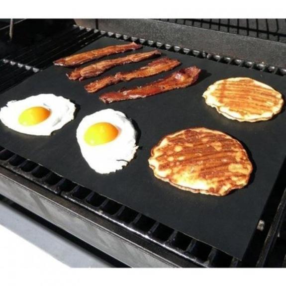 BETTER BBQ 2 Piece Non-Stick Reusable BBQ Grill Mat - 13604