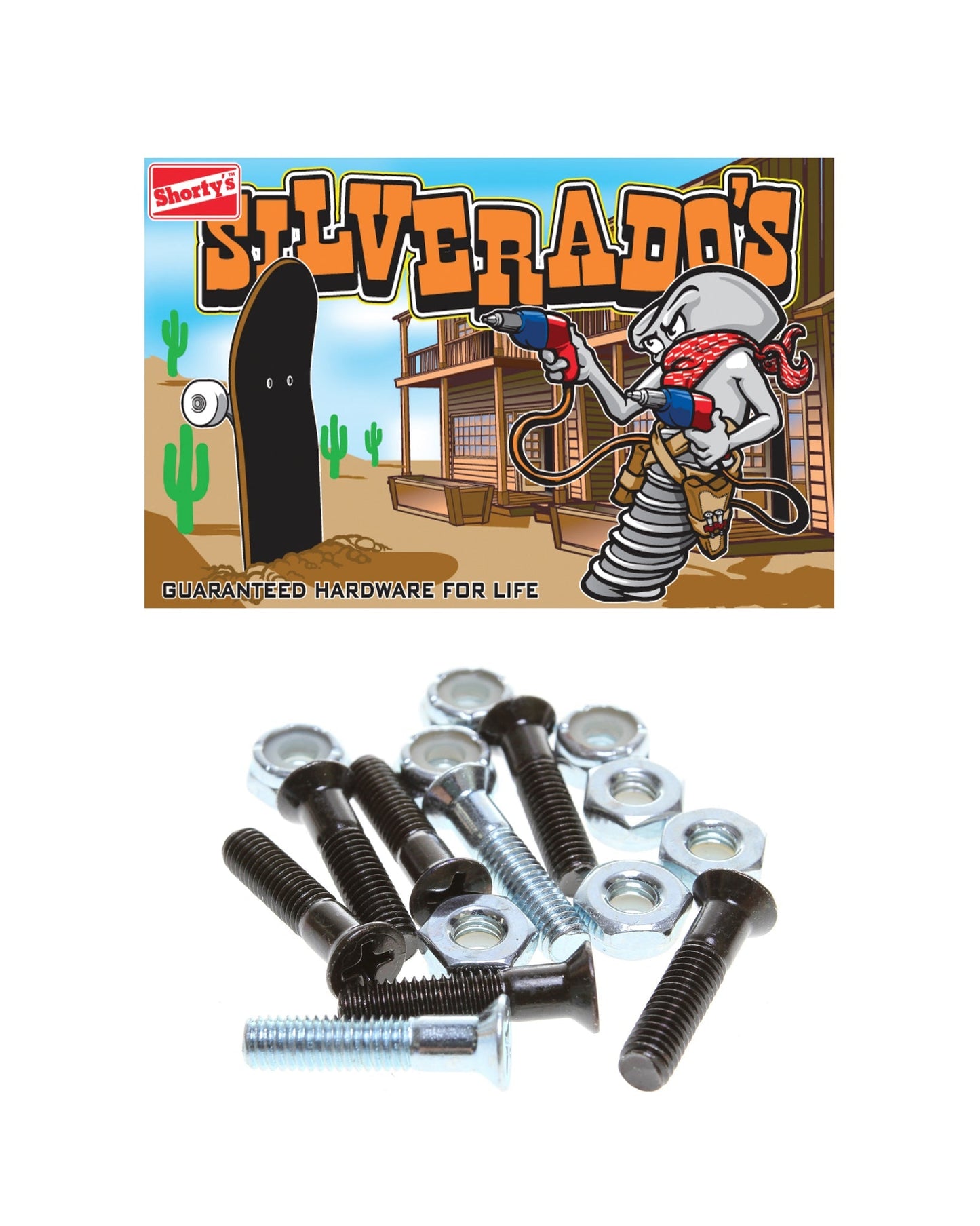 Shorty’s 'Silverado’s' Allen Key Bolts - Black