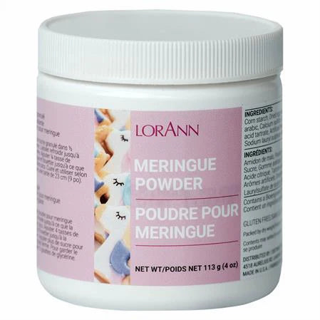 Poudre à Meringue - LorAnn - 4 oz - Distribution Canadienne - Livraison Gratuite au Canada pour les Commandes de Plus de 199 CAD