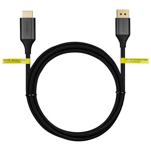 Câble DisplayPort à HDMI UHD 4K de 1,83 m (6 pi) d'Insignia