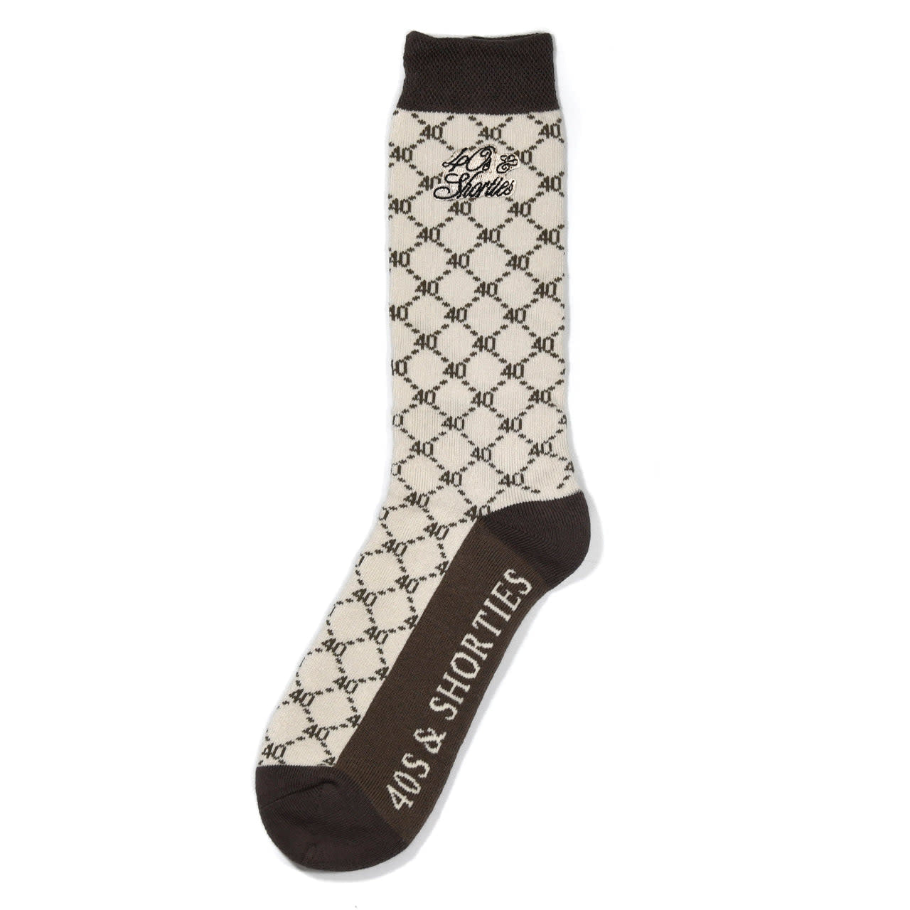 40’s & Shorties 'Luxury' Socks - Beige