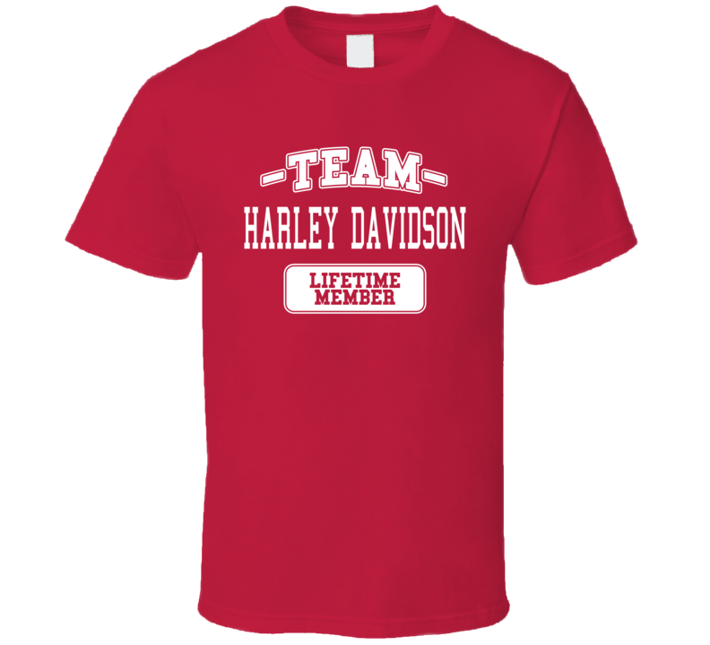 Team Harley Davidson T Shirt