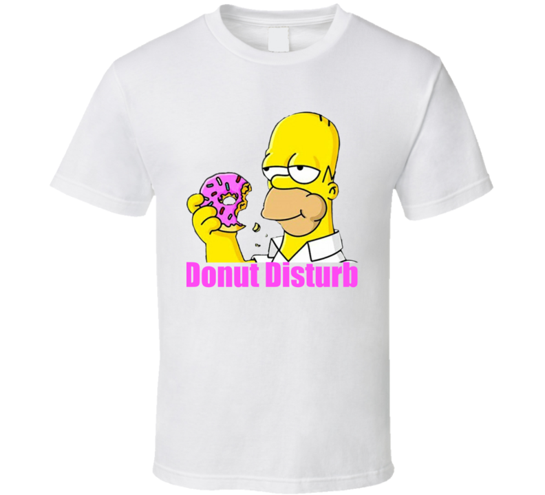 Homer Donut Disturb T Shirt
