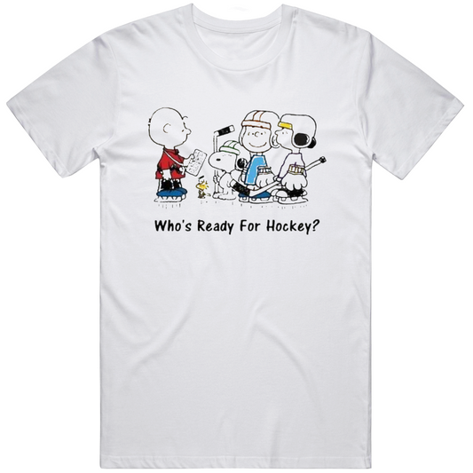 Who's Ready For Hockey T Shirt