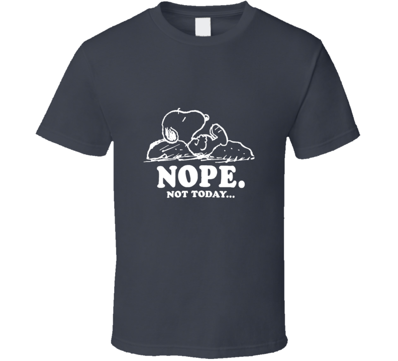 Snoopy Nope T Shirt