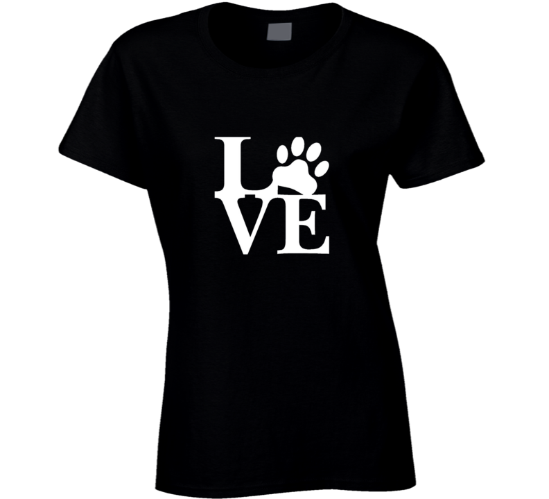 Love Pets Ladies T Shirt