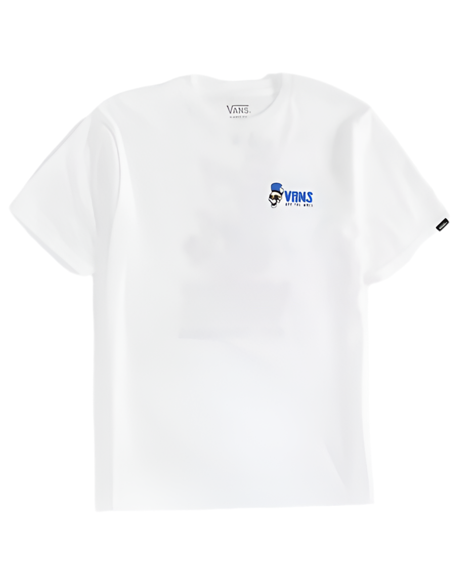 Vans 'Skull Slice' Tee - White (KIDS)