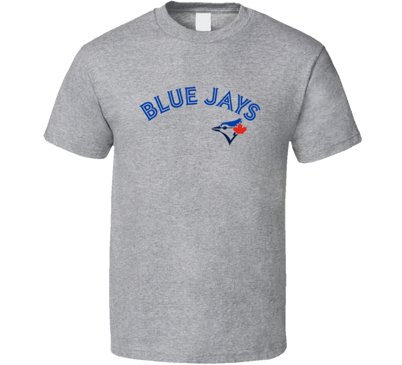 Blue Jays Lettering Design T Shirt