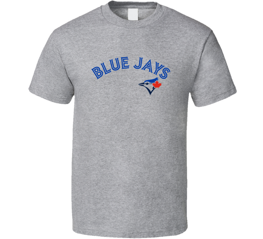 Blue Jays Lettering Design T Shirt