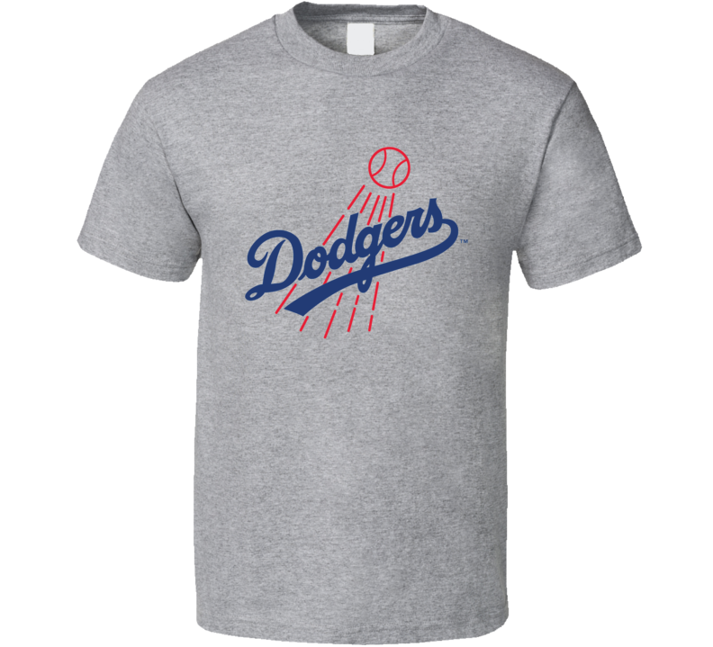 Los Angeles Dodgers Logo Design T Shirt
