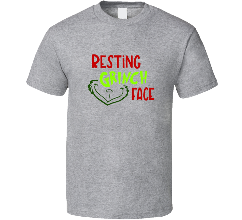 Resting Grinch Face T Shirt