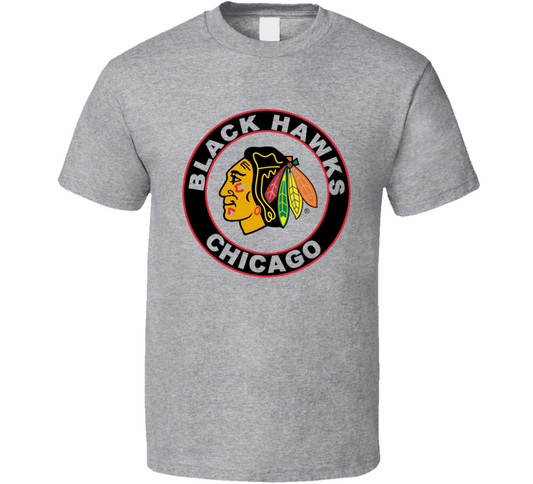 Vintage Nhl Chicago Black Hawks T Shirt