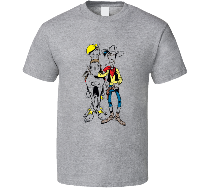 Lucky Luke Art Design T Shirt