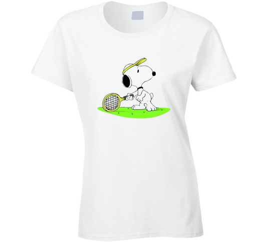Tennis Premium Ladies T Shirt