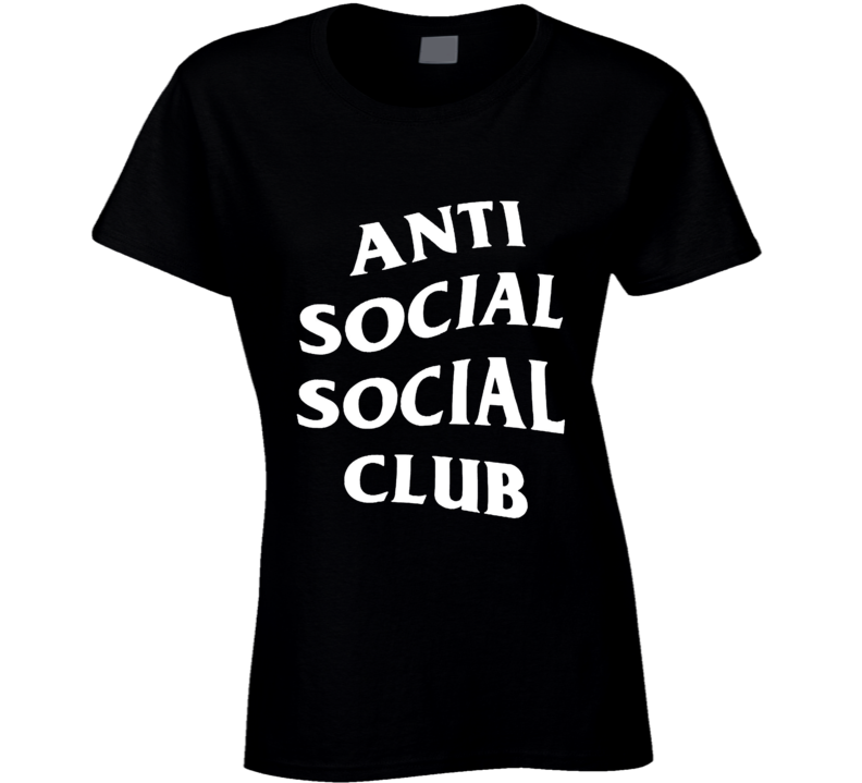 New Anti Social Social Club Ladies T Shirt