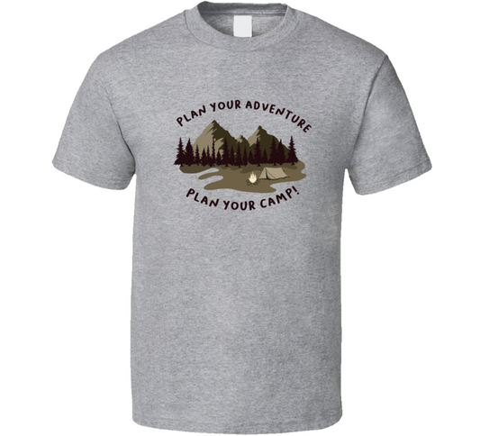 Plan Your Adventure T Shirt