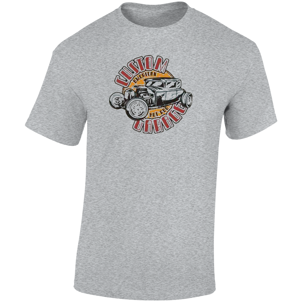 Custom Hot Road Garage T Shirt