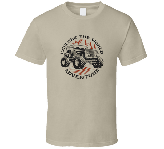 Explore The World Adventure T Shirt