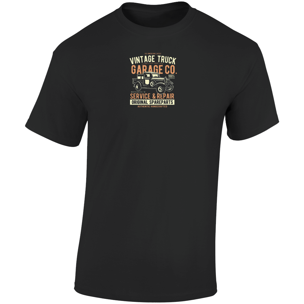 Vintage Truck Garage T Shirt