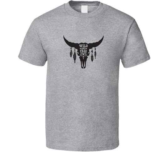 Wild And Free Art Design T Shirt