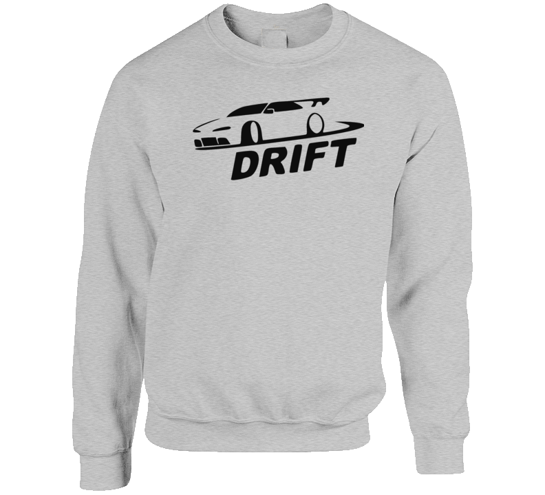 Drift Art Design Crewneck Sweatshirt