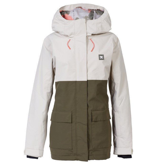 DC Shoes 'Cruiser' Jacket - Tan/Green