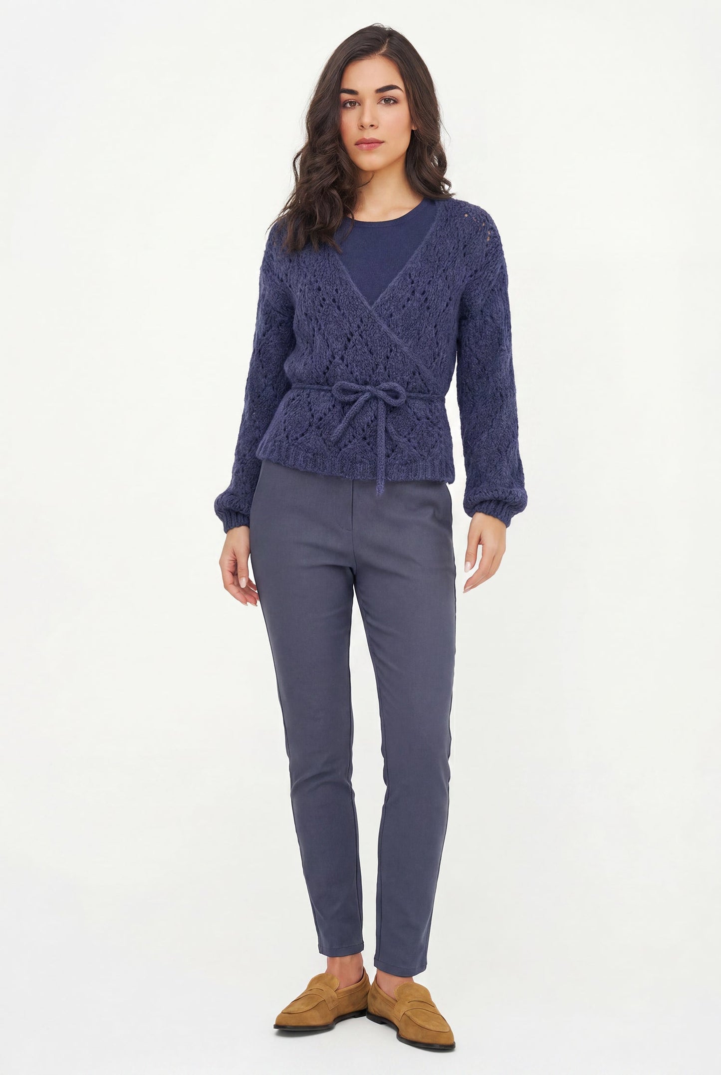 Cardigan en maille pour femme