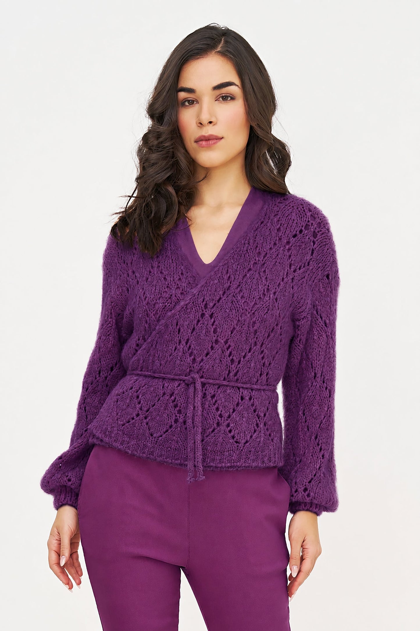 Cardigan en maille pour femme