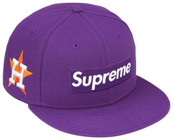 Supreme x New Era x MLB 'Houston Astros' Cap - Purple