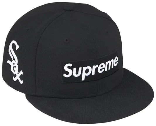 Supreme x New Era x MLB 'Chicago White Sox' Cap - Black
