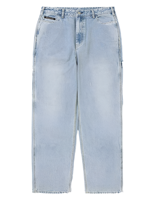 Primitive 'Masson Baggy Carpenter' Pants - Light Wash