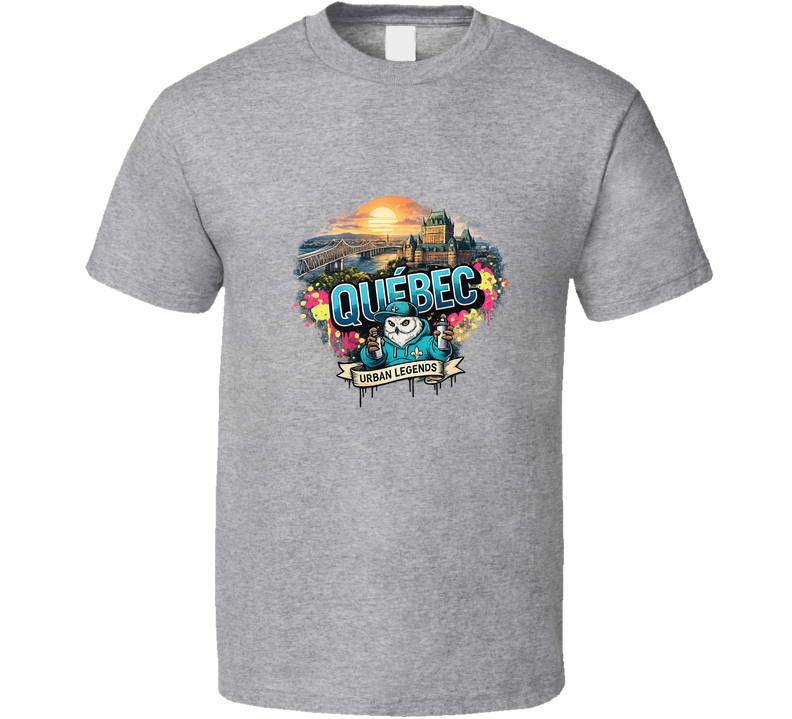 Québec Légende Urbaine T Shirt