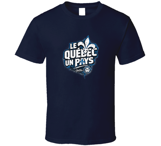 Le Québec Un Pays T Shirt