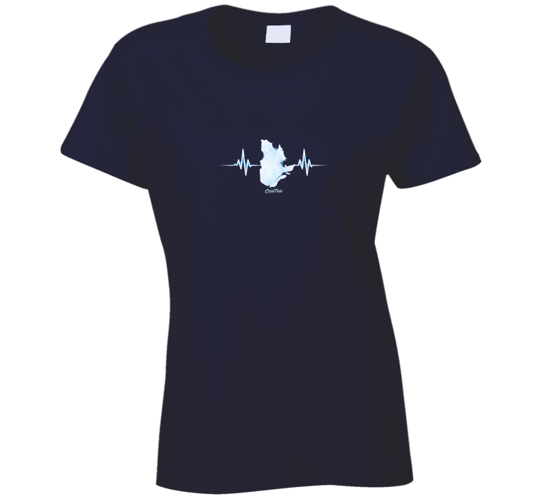 Coeur Québécois Ladies T Shirt