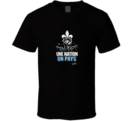 Une Nation Un Pays T Shirt