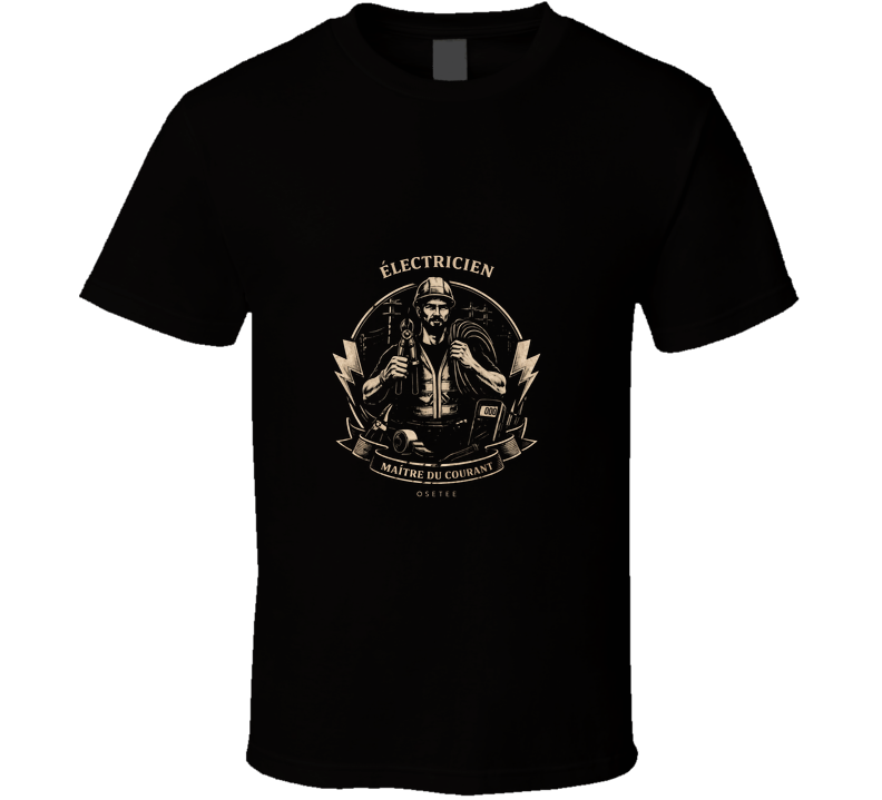 Électricien T Shirt