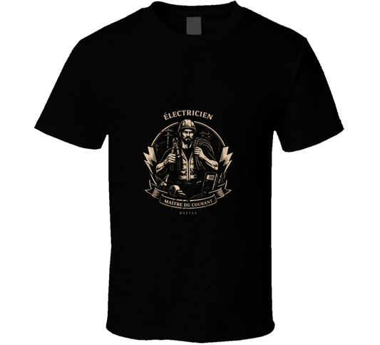 Électricien T Shirt
