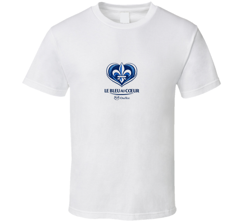 Le Bleu Au Coeur T Shirt