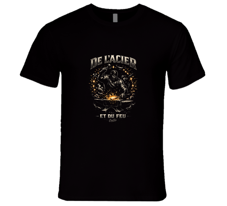 De L'acier Et Du Feu T Shirt
