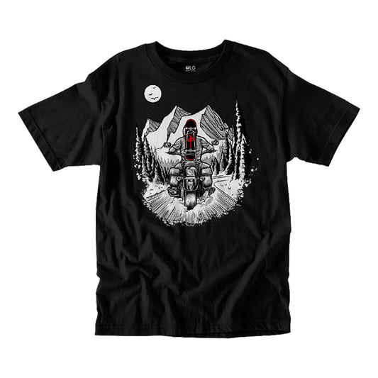 Red Dragon 'Road Trip' Tee - Black