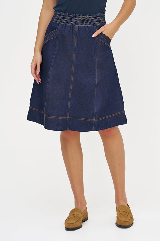 Jupe tissée pour femme