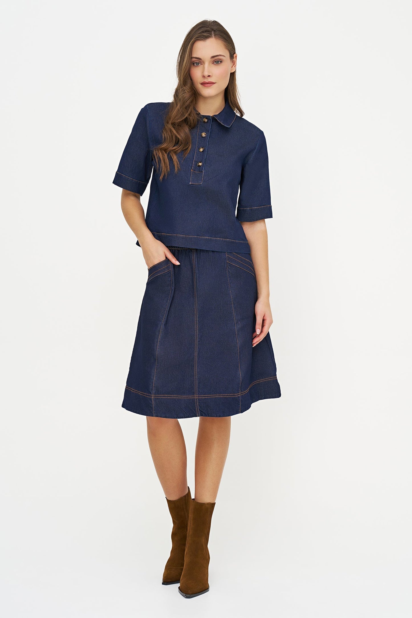Women's Woven Skirt